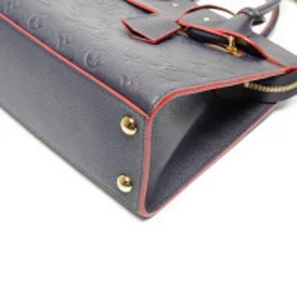 Louis Vuitton Blue Empreinte Monogram Pont Handbag Neuf Navy - Picture 6 of 13